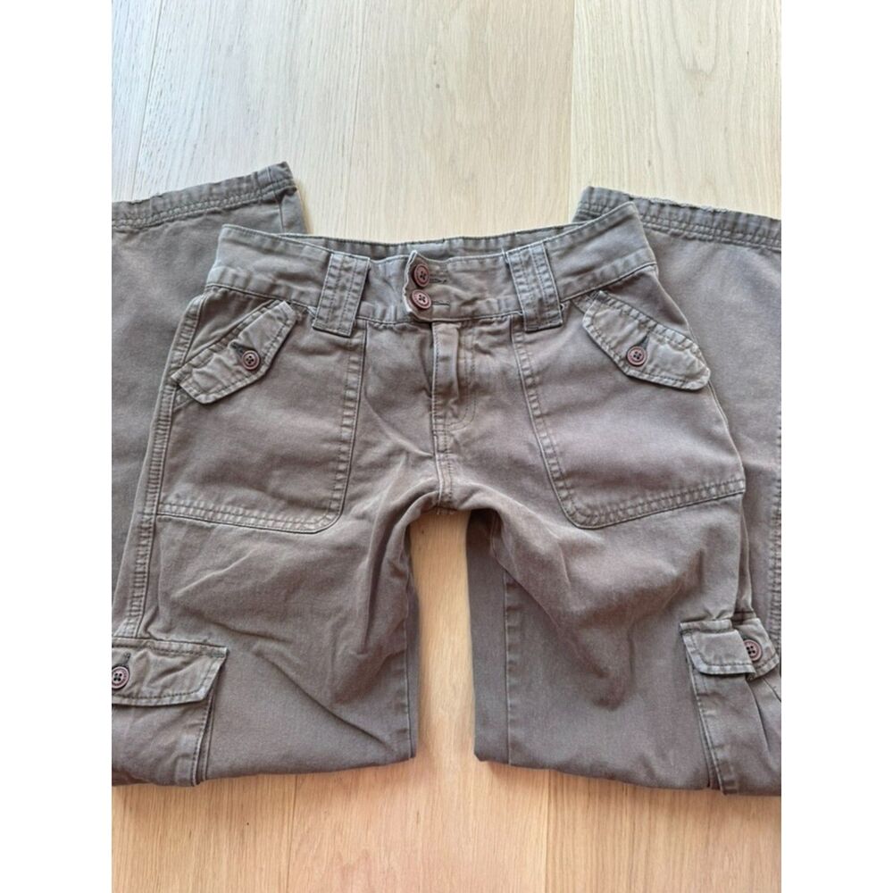 Gray Utility Cargo Shorts